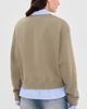 Acne Studios Acne Studios Crewneck Sweatshirt Beige/Blue - 3