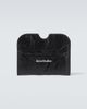 Acne Studios Acne Studios Croc-effect leather card holder - 1