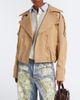 Acne Studios Acne Studios Cropped cotton twill trench coat - 2