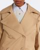 Acne Studios Acne Studios Cropped cotton twill trench coat - 3