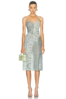 Acne Studios Acne Studios Daytona Romantic Flower Lace Dress