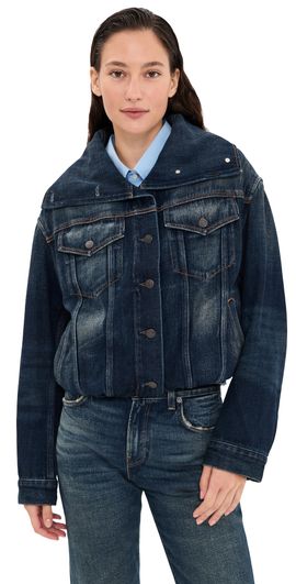 Acne Studios Acne Studios Denim Jacket Dark Blue