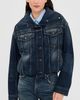 Acne Studios Acne Studios Denim Jacket Dark Blue - 3