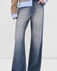 Acne Studios Acne Studios Denim Jersey Trousers Grey Melange - 2
