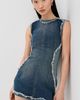 Acne Studios Acne Studios Denim Mini Dress Mid Blue - 2