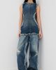 Acne Studios Acne Studios Denim Mini Dress Mid Blue - 5