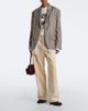 Acne Studios Acne Studios Distressed leather-trimmed wide-leg jeans - 2