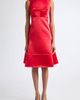 Acne Studios Acne Studios Domaya Technical Satin Midi Dress - 1