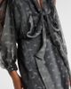 Acne Studios Acne Studios Draped printed sheer jersey midi dress - 5