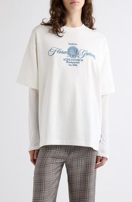 Acne Studios Acne Studios Edra Embroidered T-Shirt
