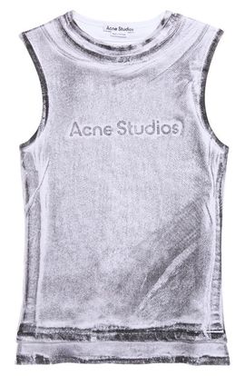 Acne Studios Acne Studios Elgie Midsummer Layered Logo Tank