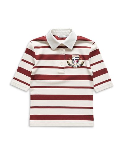Acne Studios Acne Studios Embroidered Polo Tee