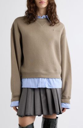 Acne Studios Acne Studios Finten C Organic Cotton Sweatshirt