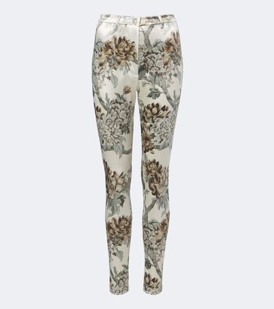Acne Studios Acne Studios Floral jersey slim pants