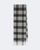 Acne Studios Acne Studios Fringed plaid cashmere and wool scarf - 1