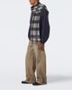 Acne Studios Acne Studios Fringed plaid cashmere and wool scarf - 4