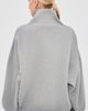 Acne Studios Acne Studios Funnel Neck Sweatshirt Grey Melange - 3