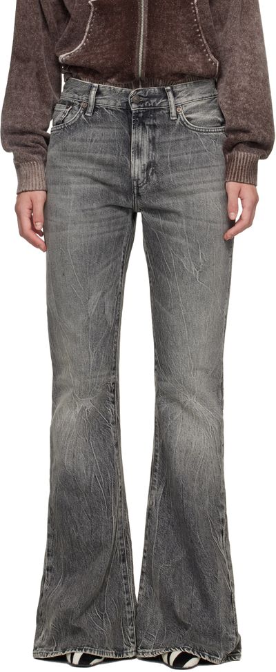 Acne Studios Acne Studios Gray 2025F Fitted Jeans