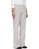 Acne Studios Acne Studios Gray Fleece Logo Lounge Pants - 2