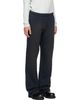 Acne Studios Acne Studios Gray Fleece Stamp Logo Trousers - 2