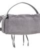 Acne Studios Acne Studios Gray Multipocket Suede Shoulder Bag - 3