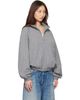 Acne Studios Acne Studios Gray Technical Check Jacket - 2
