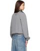 Acne Studios Acne Studios Gray Technical Check Jacket - 3