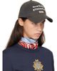 Acne Studios Acne Studios Gray Washed Logo Baseball Cap - 2