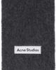 Acne Studios Acne Studios Gray Wool Fringe Scarf - 1
