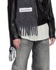 Acne Studios Acne Studios Gray Wool Fringe Scarf - 2