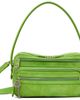 Acne Studios Acne Studios Green Camero Party Suede Bag - 1