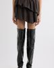 Acne Studios Acne Studios Ifelpa Plaid Ruffle Miniskirt - 1