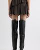 Acne Studios Acne Studios Ifelpa Plaid Ruffle Miniskirt - 3