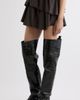 Acne Studios Acne Studios Ifelpa Plaid Ruffle Miniskirt - 5