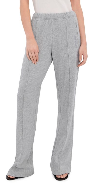 Acne Studios Acne Studios Jersey Trousers Grey Melange