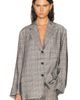 Acne Studios Acne Studios Junida Check Fluid Suit Jacket - 1