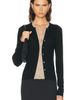 Acne Studios Acne Studios Kalet Silk Wool Cardigan - 1