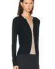 Acne Studios Acne Studios Kalet Silk Wool Cardigan - 2