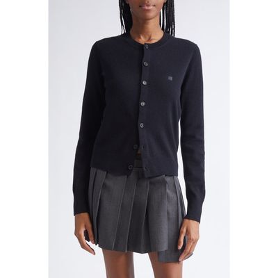 Acne Studios Acne Studios Keny Core Wool & Yak Hair Cardigan