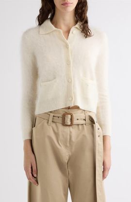 Acne Studios Acne Studios Kifty Plush Cashmere Cardigan
