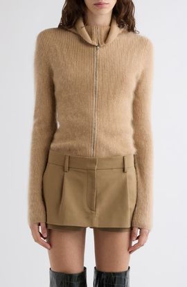 Acne Studios Acne Studios Klango Zip Cashmere Cardigan