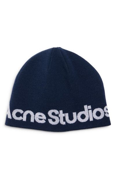 Acne Studios Acne Studios Kort Sport Wool Blend Beanie