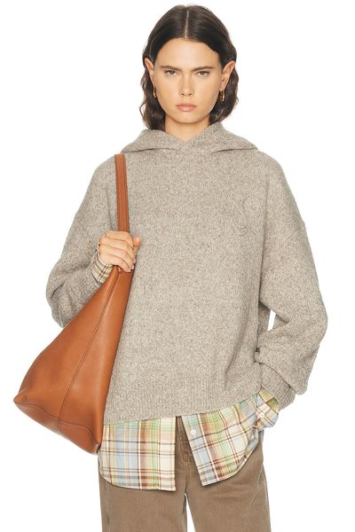 Acne Studios Acne Studios Krisp Hooded Flannel Sweater