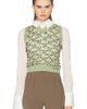 Acne Studios Acne Studios Kuedi Open Work Argyle Sweater - 1