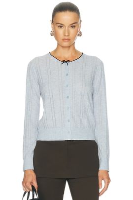 Acne Studios Acne Studios Kween Silk Wool Cardigan