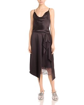 Acne Studios Acne Studios Lace Trim Slip Dress