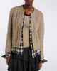 Acne Studios Acne Studios Layered alpaca, yak and wool-blend cardigan - 2