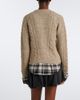 Acne Studios Acne Studios Layered alpaca, yak and wool-blend cardigan - 5
