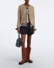 Acne Studios Acne Studios Layered alpaca, yak and wool-blend cardigan - 6