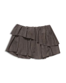 Acne Studios Acne Studios Layered Check Skirt